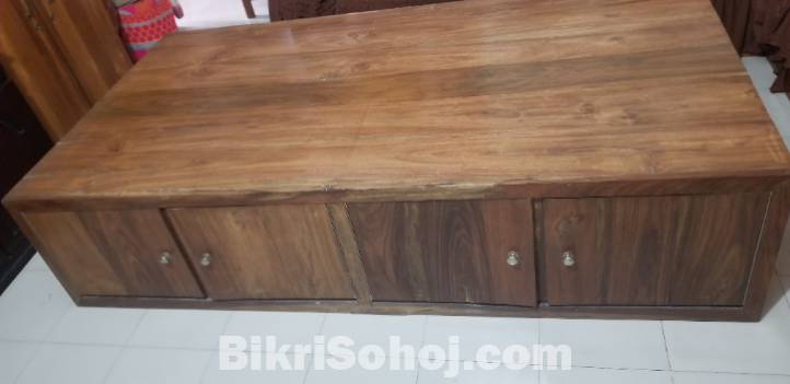 বক্স খাট (সেগুন কাঠের)